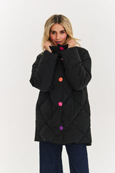 Meribel Dark Candy down jacket